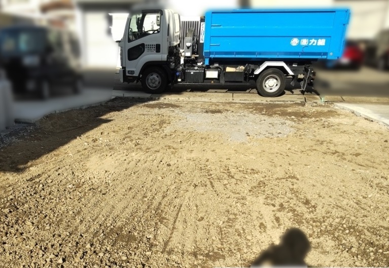 解体完了後写真:Y様店舗(鉄骨造)|名古屋市西区