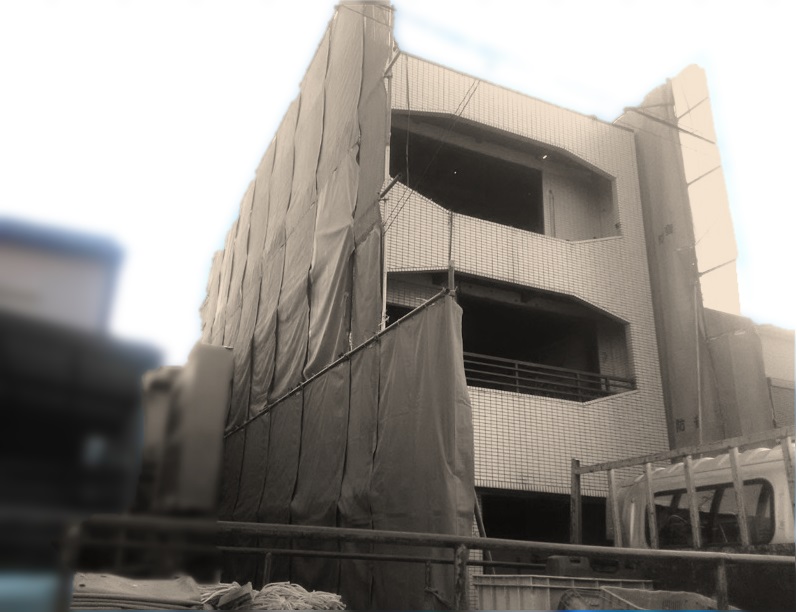 解体前写真：Y様店舗（鉄骨造）｜名古屋市西区