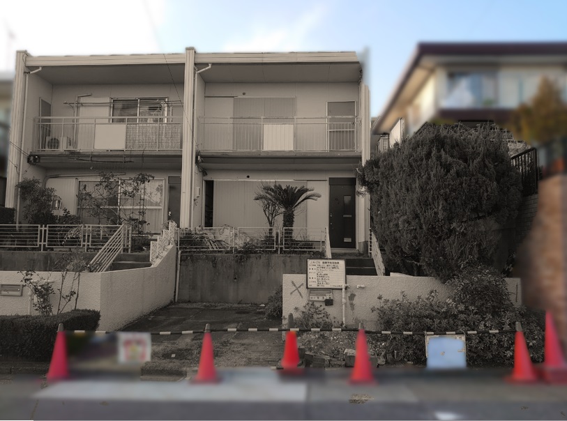 解体前写真：W様邸（鉄骨造2階建て）｜名古屋市天白区