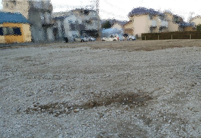 解体完了後写真:N様集合住宅(鉄筋コンクリート造4階建て)|名古屋市中川区