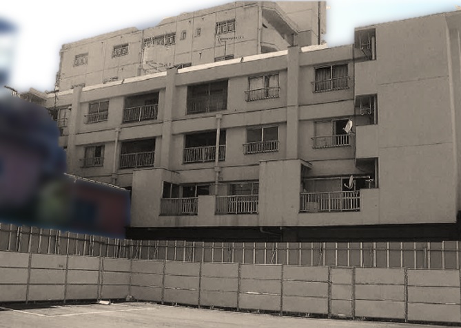 解体前写真：Aハイツ様（鉄筋コンクリート造5階建て）｜名古屋市西区