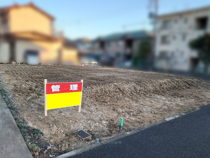 解体完了後写真:名古屋市港区 O様邸(軽量鉄骨造及び木造)|名古屋市港区