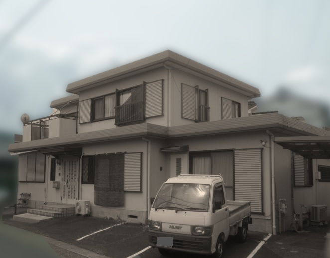 解体前写真：春日井市　K様邸　解体工事（軽量鉄骨造）｜愛知県春日井市