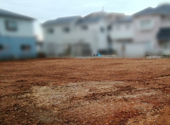 解体完了後写真：春日井市　K様邸　解体工事（軽量鉄骨造）｜愛知県春日井市