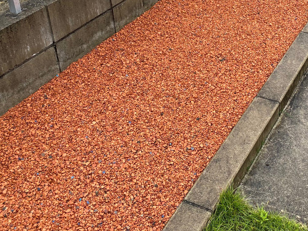 瓦チップ 使用例