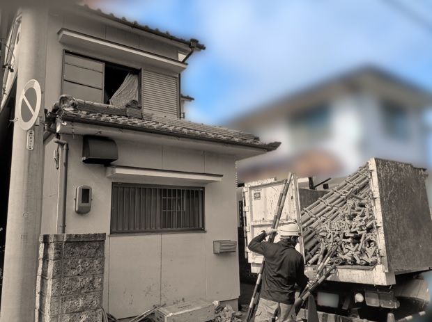 解体前写真：名古屋市南区　F様邸（木造2階建）｜名古屋市南区