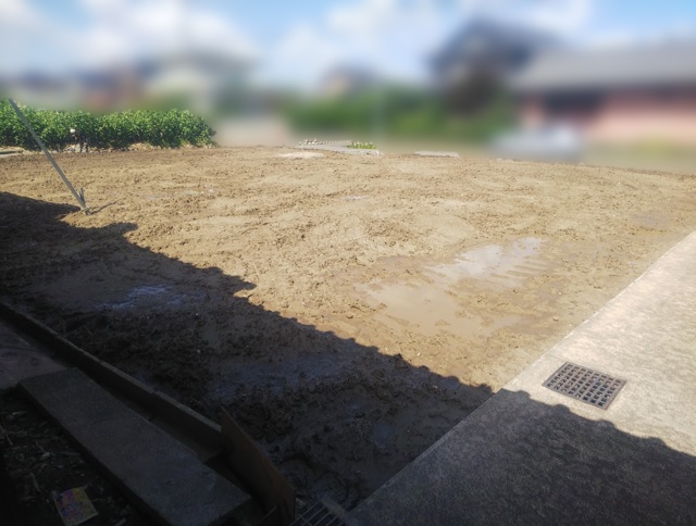 解体完了後写真：愛知県北名古屋市　S様邸（木造2階建　2棟）｜愛知県北名古屋市